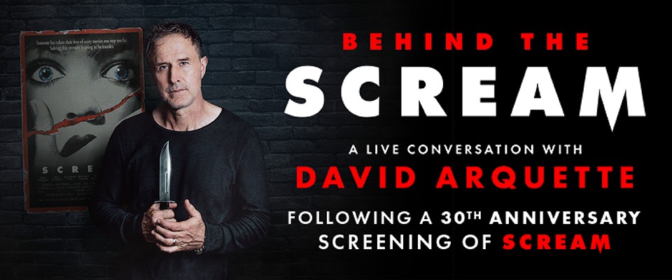 Behind the Scream: A Live Conversation with David Arquette Following a 30th Anniversary Screening of SCREAM