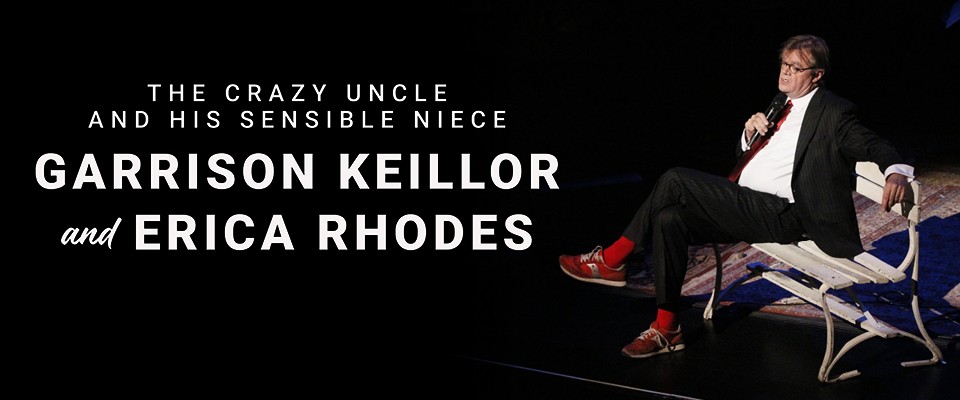 Garrison Keillor Tonight With Erica Rhodes